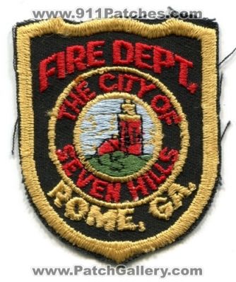 Rome Fire Department (Georgia)
Scan By: PatchGallery.com
Keywords: dept. the city of seven hills ga.