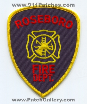 Roseboro Fire Department Patch (North Carolina)
Scan By: PatchGallery.com
Keywords: dept.