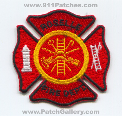 Roselle Fire Department Patch (Illinois)
Scan By: PatchGallery.com
Keywords: dept.