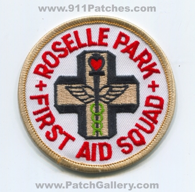 Roselle Park First Aid Squad EMS Patch (New Jersey)
Scan By: PatchGallery.com
Keywords: ambulance emt paramedic