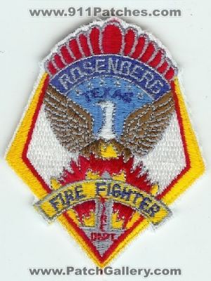 Rosenburg Fire Department FireFighter (Texas)
Thanks to Mark C Barilovich for this scan.
Keywords: dept.