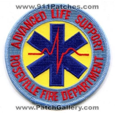 Roseville Fire Department Advanced Life Support (California)
Scan By: PatchGallery.com
Keywords: dept. als ems