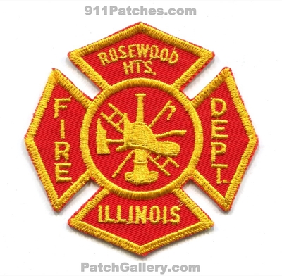 Rosewood Heights Fire Department Patch (Illinois)
Scan By: PatchGallery.com
Keywords: hts. dept.