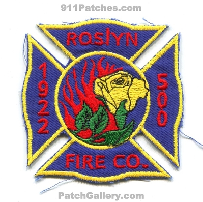 Abington Township Fire Department Roslyn Fire Company Station 500 (Pennsylvania) (Confirmed)
Scan By: PatchGallery.com
Keywords: twp. department dept. 1922 co.