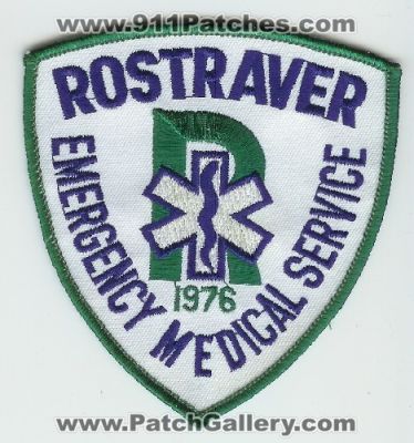 Rostraver Emergency Medical Service (Pennsylvania)
Thanks to Mark C Barilovich for this scan.
Keywords: ems