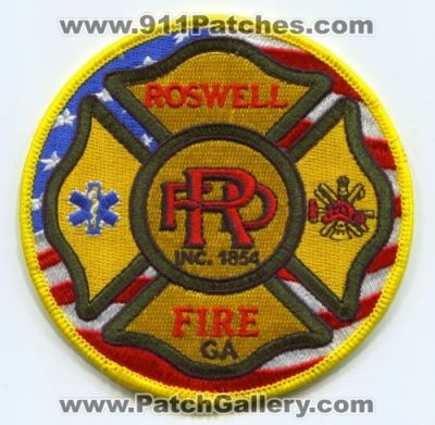 Roswell Fire Department (Georgia)
Scan By: PatchGallery.com
Keywords: dept. rfd ga.