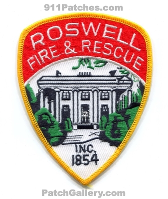 Roswell Fire Rescue Department Patch (Georgia)
Scan By: PatchGallery.com
Keywords: dept. & inc. 1854