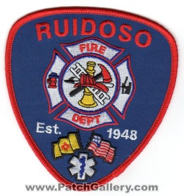 Ruidoso Fire Department (New Mexico)
Thanks to Jack Bol for this scan.
Keywords: dept.