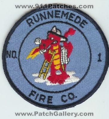 Runnemede Fire Department Company Number 1 (New Jersey)
Thanks to Mark C Barilovich for this scan.
Keywords: dept. co. no. #1