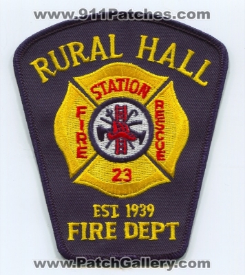 Rural Hall Fire Rescue Department Station 23 (North Carolina)
Scan By: PatchGallery.com
Keywords: dept.