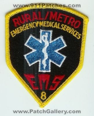 Rural Metro Emergency Medical Services District 8 Tucson Area (Arizona)
Thanks to Mark C Barilovich for this scan.
Keywords: ems rural/metro
