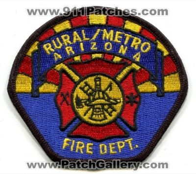 Rural Metro Fire Department (Arizona)
Scan By: PatchGallery.com
Keywords: dept.