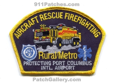 Rural Metro Port Columbus International Airport Fire Department Patch (Ohio)
Scan By: PatchGallery.com
Keywords: dept. intl. crash rescue cfr arff aircraft firefighter firefighting