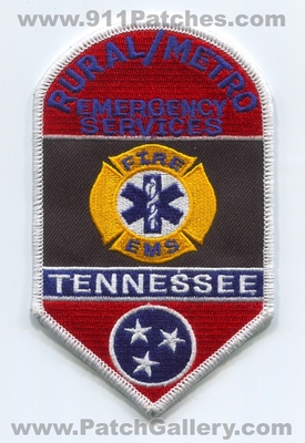 Rural Metro Emergency Services Fire EMS Department Patch (Tennessee)
Scan By: PatchGallery.com
Keywords: es dept.