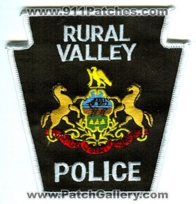Rural Valley Police Department (Pennsylvania)
Scan By: PatchGallery.com
