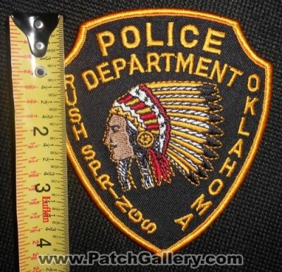 Rush Springs Police Department (Oklahoma)
Thanks to Matthew Marano for this picture.
Keywords: dept.