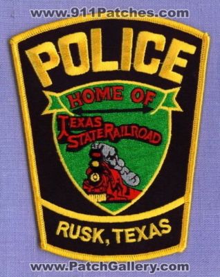 Rusk Police Department (Texas)
Thanks to apdsgt for this scan.
Keywords: dept.