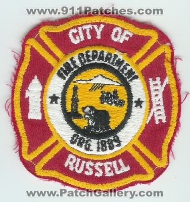Russell Fire Department (Kansas)
Thanks to Mark C Barilovich for this scan.
Keywords: dept. city of