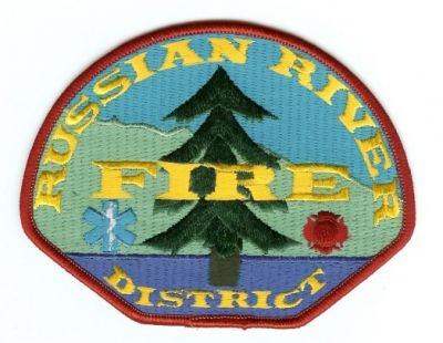 Russian River Fire District
Thanks to PaulsFirePatches.com for this scan.
Keywords: california