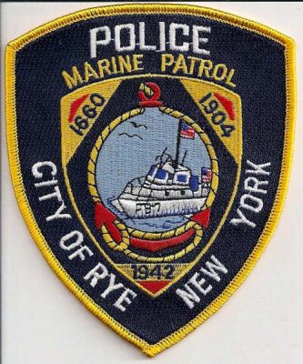 Rye Police Marine Patrol
Thanks to EmblemAndPatchSales.com for this scan.
Keywords: new york city of