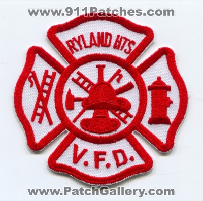 Ryland Heights Volunteer Fire Department (Kentucky)
Scan By: PatchGallery.com
Keywords: hts. vol. dept. v.f.d. vfd