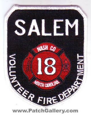 Salem Volunteer Fire Department 18 (North Carolina)
Thanks to Dave Slade for this scan.
County: Nash

