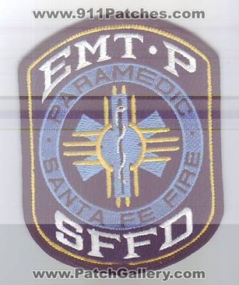 Santa Fe Fire Department Paramedic (New Mexico)
Thanks to Dave Slade for this scan.
Keywords: sffd dept. emt-p