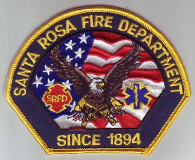 Santa Rosa Fire Department (California)
Thanks to Dave Slade for this scan.
Keywords: srfd