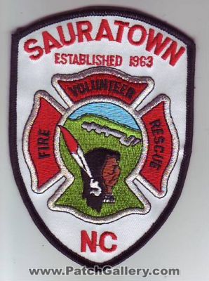 Sauratown Volunteer Fire Rescue (North Carolina)
Thanks to Dave Slade for this scan.
