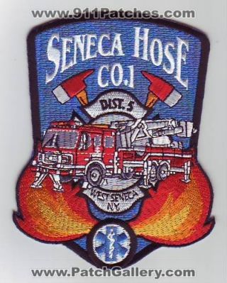 Seneca Hose Fire Company 1 District 5 Department (New York)
Thanks to Dave Slade for this scan.
Keywords: west dept. co. #1 dist. n.y.