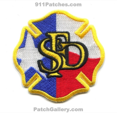 SFD Fire Department Unknown Department Patch (Texas)
Scan By: PatchGallery.com
Keywords: s.f.d. dept.