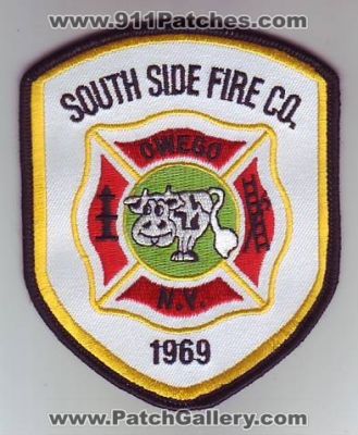 South Side Fire Company Department (New York)
Thanks to Dave Slade for this scan.
Keywords: co. owego n.y. dept.