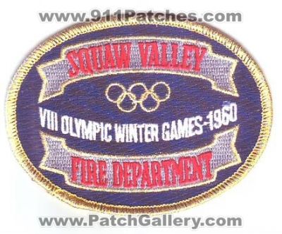 Squaw Valley Fire Department (California)
Thanks to Dave Slade for this scan.
Keywords: dept. viii winter olympics games 1960