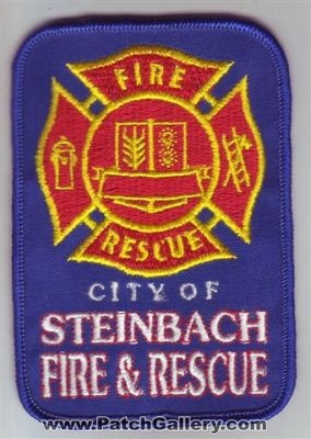 Steinbach Fire & Rescue (Canada MB)
Thanks to Dave Slade for this scan.
Keywords: and city of