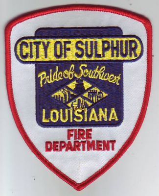Sulphur Fire Department (Louisiana)
Thanks to Dave Slade for this scan.
Keywords: city of