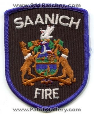 Saanich Fire Department (Canada BC)
Scan By: PatchGallery.com
Keywords: dept.