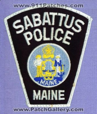 Sabattus Police Department (Maine)
Thanks to apdsgt for this scan.
Keywords: dept.