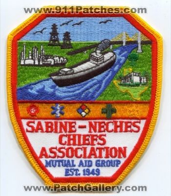 Sabine Neches Fire Chiefs Association Mutual Aid Group (Texas)
Scan By: PatchGallery.com
