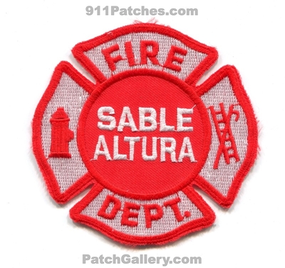 Sable Altura Fire Department Patch (Colorado)
[b]Scan From: Our Collection[/b]
Keywords: Dept.