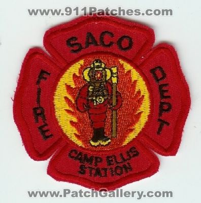 Saco Fire Department Camp Ellis Station (Maine)
Thanks to Mark C Barilovich for this scan.
Keywords: dept.