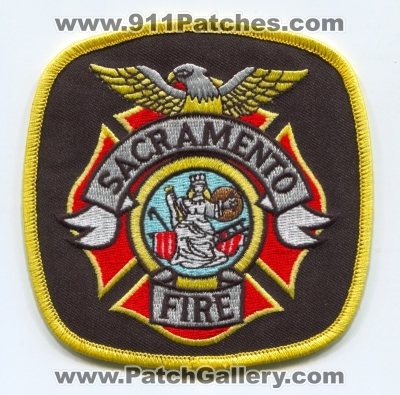 Sacramento Fire Department (California)
Scan By: PatchGallery.com
Keywords: dept.