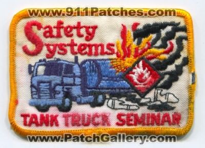 Safety Systems Tank Truck Seminar (Florida)
Scan By: PatchGallery.com
