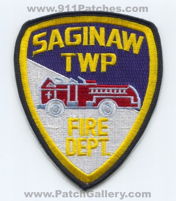 Saginaw Township Fire Department Patch (Michigan)
Scan By: PatchGallery.com
Keywords: twp. dept.