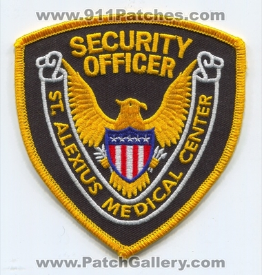 Saint Alexius Medical Center Security Officer Patch (North Dakota)
Scan By: PatchGallery.com
Keywords: st. hospital