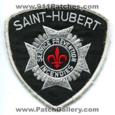 Saint Hubert Fire Department (Canada QC)
Scan By: PatchGallery.com
Keywords: dept.