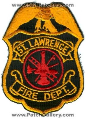 Saint Lawrence Fire Department (Wisconsin)
Scan By: PatchGallery.com
Keywords: st. dept.