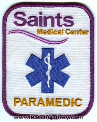 Saints Medical Center Paramedic Patch (Massachusetts)
[b]Scan From: Our Collection[/b]
Keywords: ems sts
