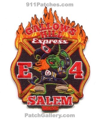 Salem Fire Department Engine 4 Patch (Massachusetts)
Scan By: PatchGallery.com
Keywords: dept. company co. station gallows hill express witch city