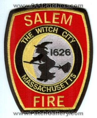 Salem Fire Department Patch (Massachusetts)
Scan By: PatchGallery.com
Keywords: dept. the witch city 1626