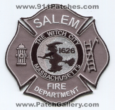 Salem Fire Department Patch (Massachusetts)
Scan By: PatchGallery.com
Keywords: dept. the witch city